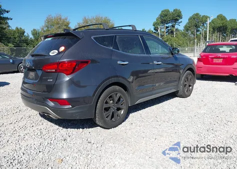 2017 Hyundai Santa Fe Sport 2.0T Ultimate z USA, uszkodzony, nr VIN 5XYZW4LAXHG384750